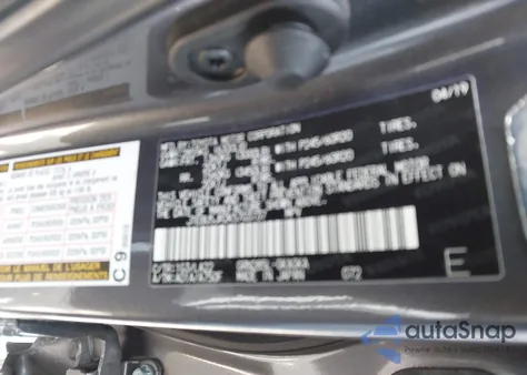 2019 Toyota 4Runner Limited из США, поврежденный, VIN JTEBU5JR2K5703737